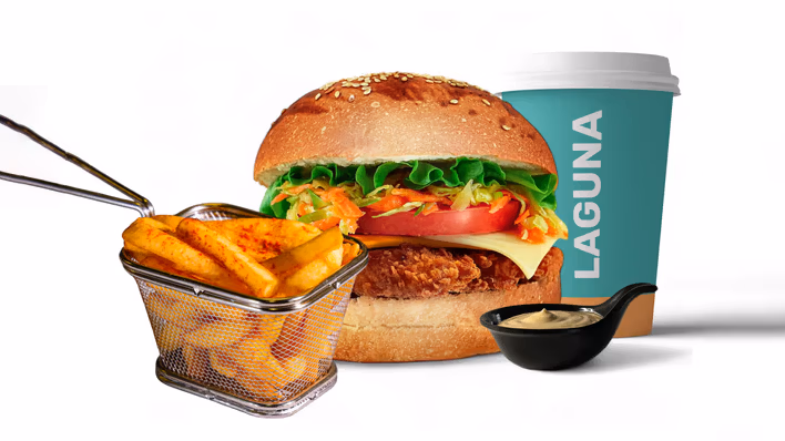 Chicken Burger Combo