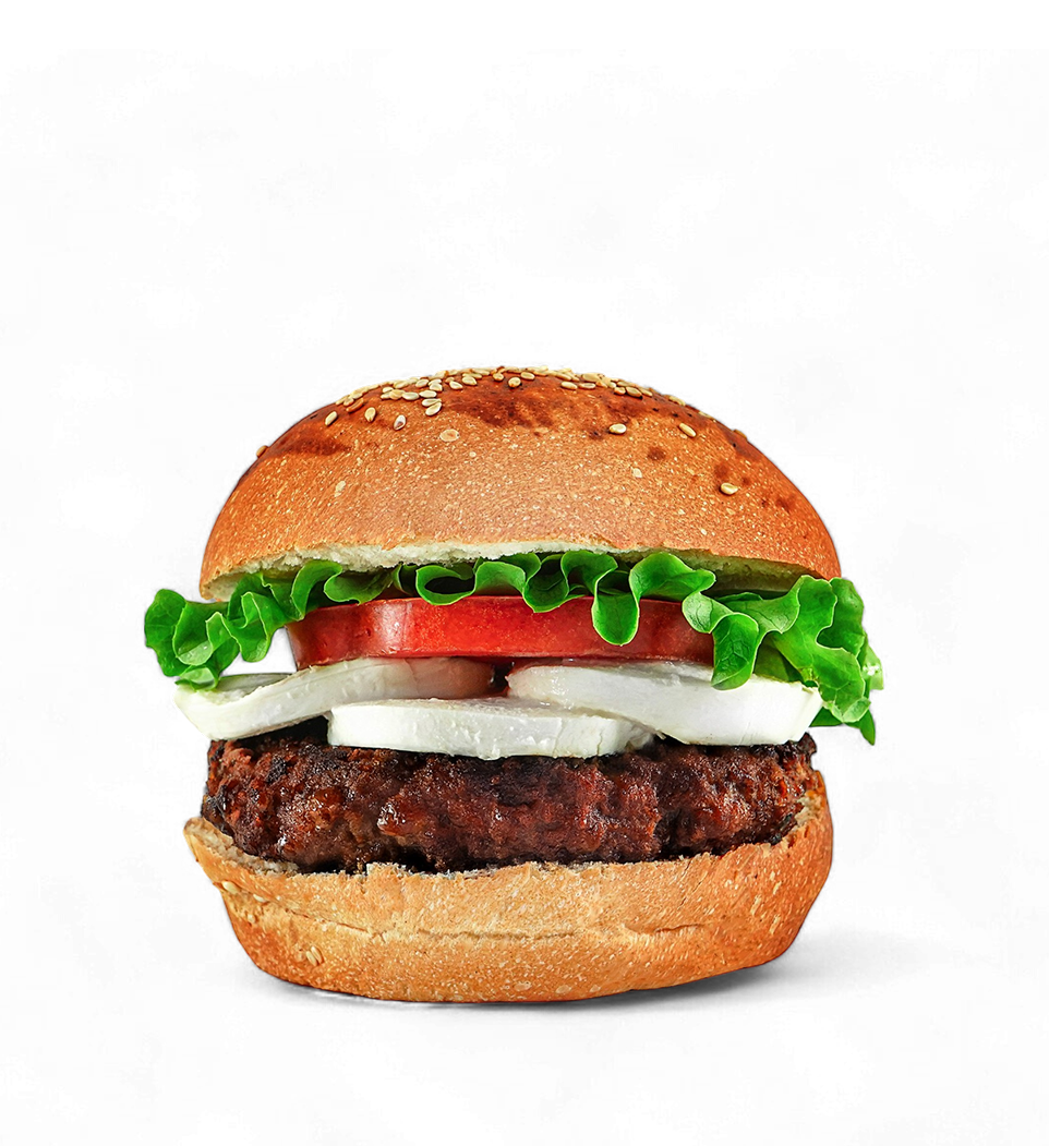Tricolor Burger Combo
